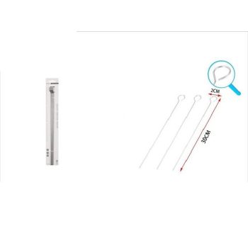 HÚSTŰ RM. ACÉL 30CM 6DB/CSOM