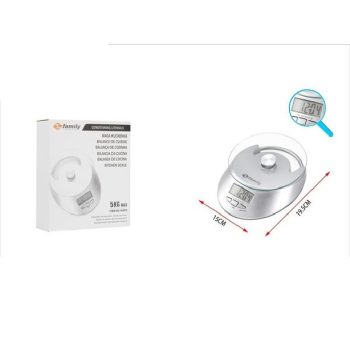 MÉRLEG KONYHAI 15X20CM 5KG MAX