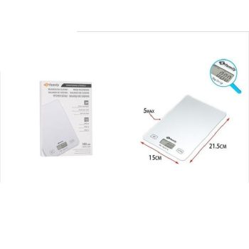 MÉRLEG KONYHAI 15X21,5CM 5KG MAX