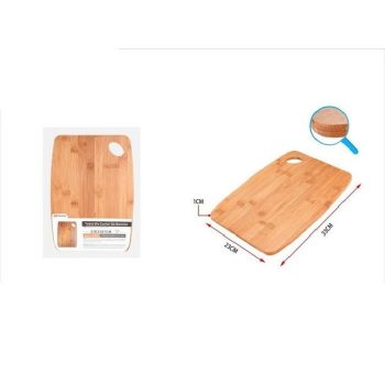 VÁGÓDESZKA BAMBUSZ SZÖGLETES 23X33X1CM