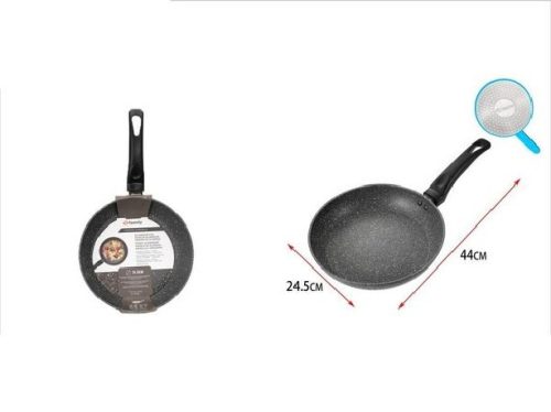 SERPENYŐ ALU. 24CM INDUKCIÓS/GÁZ/KERÁMIA FŐZŐLAP/ELEKTOMOS