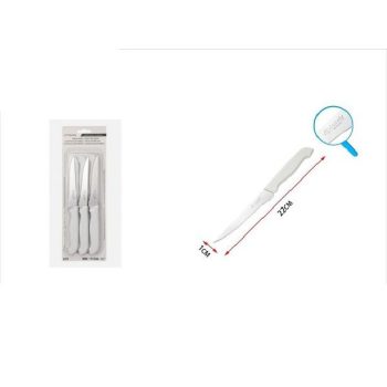 KÉSKÉSZLET CSONTOZÓ FEHÉR 22X1CM 6DB/CSOM