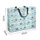 TÁSKA TEXTIL NEM SZŐTT 47X37X10CM CICA-KUTYA