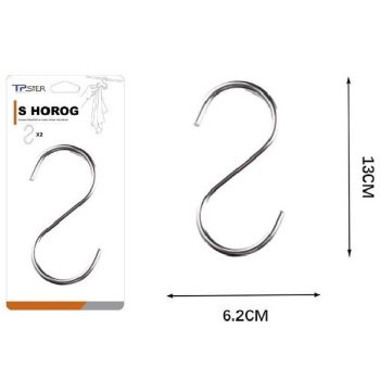 KAMPÓ RM. ACÉL 6,2X13CM 2DB-OS