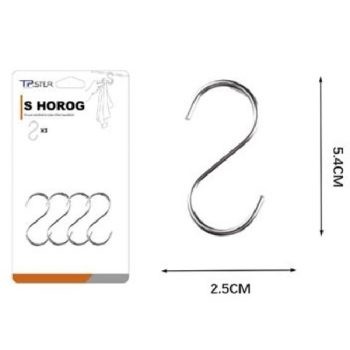 KAMPÓ RM. ACÉL 2,5X5,4CM 4DB-OS