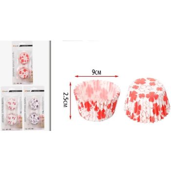 MUFFIN PAPÍR 50DB-OS 3 FÉLE MINTA 9X2,5CM