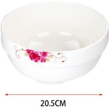 MÜZLISTÁL VIRÁG MINTÁS ÁTM:20,5CM