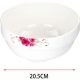 MÜZLISTÁL VIRÁG MINTÁS ÁTM:20,5CM