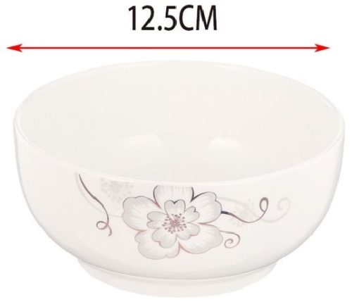 MÜZLISTÁL VIRÁG MINTÁS 2 FÉLE ÁTM:12,5CM
