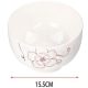 MÜZLISTÁL VIRÁG MINTÁS ÁTM:15,5CM