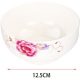 MÜZLISTÁL VIRÁG MINTÁS ÁTM:12,5CM