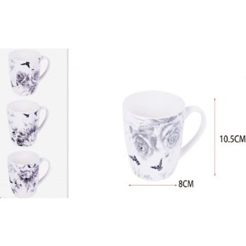 BÖGRE VIRÁG MINTÁS 10,5X8CM 4 FÉLE