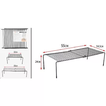 RENDSZEREZŐ POLC KONYHAI 55X24X14,5CM