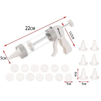 TORTADÍSZÍTŐ SZETT MŰA. 22X5X13,5CM
