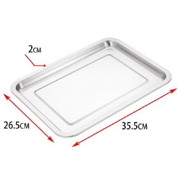 TÁLCA FÉM 35,5X26,5X2CM