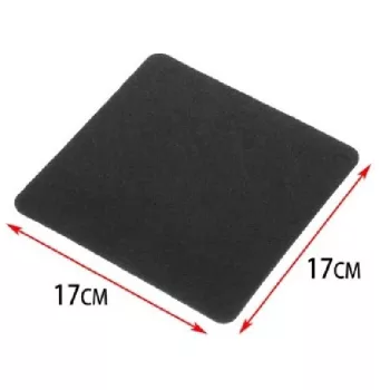 ALÁTÉT 17X17CM FEKETE 4DB-OS