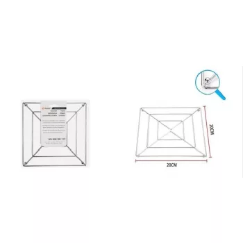 EDÉNYALÁTÉT FÉM 20X20CM