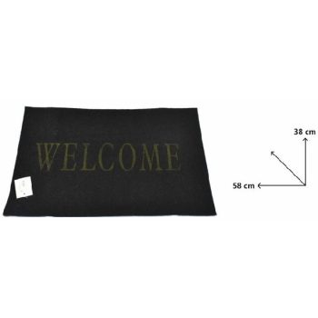 LÁBTÖRLŐ "WELCOME" 38X58CM