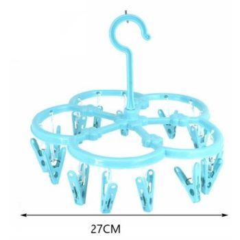 RUHASZÁRÍTÓ 15 CSIPESZES AKASZTHATÓ 27CM