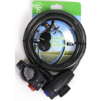 BICIKLI ZÁR TARTÓVAL 1X100CM