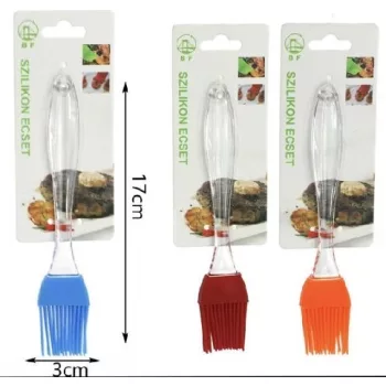 ECSET SZILIKON 3X17CM VEGYES SZÍNEK