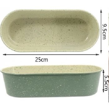 SÜTŐTÁL 25CM OVÁLIS FÉM