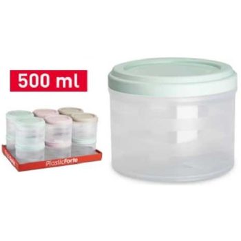 TÁROLÓ DOBOZ KEREK MŰA.0 ,5L