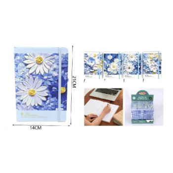 JEGYZETFÜZET 14X21CM (A5) 4F.