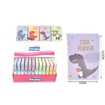 JEGYZETFÜZET 10X14,5CM 4F.