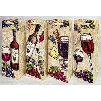 DÍSZITALTASAK 12,7X36X8,3CM VÁSZON MINTA 4F.