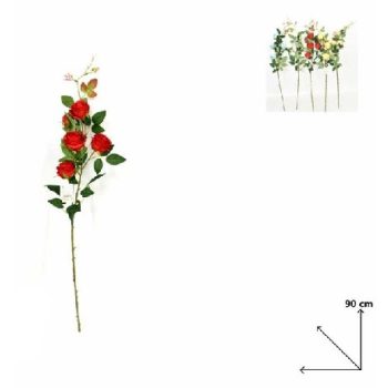 MŰVIRÁG RÓZSA 1 SZÁLAS 90CM TÖBB FÉLE SZ.