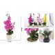 MŰVIRÁG ORCHIDEA CSEREPES 48X9,5CM TÖBB FÉLE SZÍN