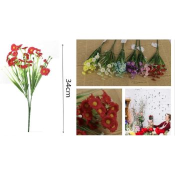 MŰVIRÁG SZÁLAS KRIZANTÉM 34CM 6F.