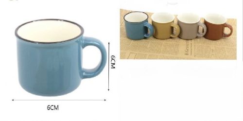 BÖGRE PORCELÁN 6X6CM 4F. 150ML