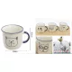 BÖGRE PORCELÁN CICÁS 8,5X9,5CM 3F. 450ML
