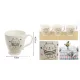 BÖGRE PORCELÁN CICÁS 10X10,5CM 3F. 800ML