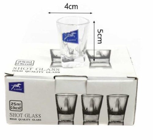 STAMPEDLIS POHÁR 12DB-OS 4X5CM 30ML