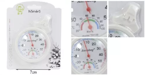 HŰTŐHŐMÉRŐ PÁRATARTALOM-MÉRŐVEL 7CM