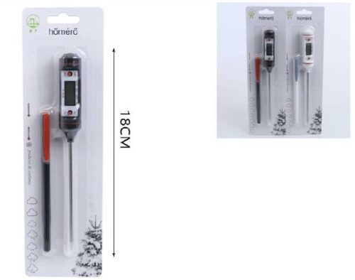 MAGHŐMÉRŐ KONYHAI DIGITÁLIS 18CM 2F.