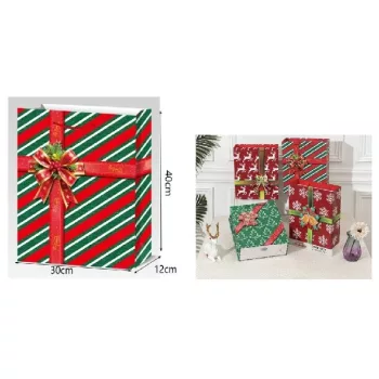 DÍSZTASAK 30X12X40CM 4F. AJÁNDÉK