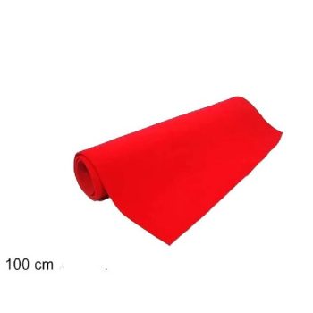 SZŐNYEG VÖRÖS 100CMX10M