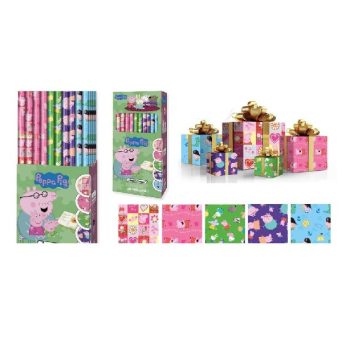 CSOMAGOLÓPAPÍR 70X200CM 5F. PEPPA MALAC (50/DISPL)