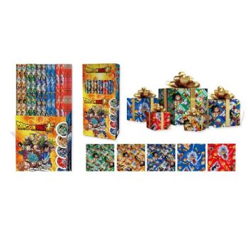 CSOMAGOLÓPAPÍR 70X200CM 5F. DRAGON BALL (50/DISPL)