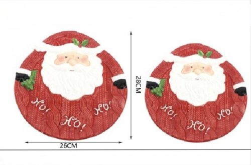 TÁLCA PORC. MIKULÁS 26X28CM