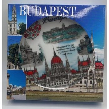 TÁNYÉR PORC. 15,5CM "BUDAPEST"