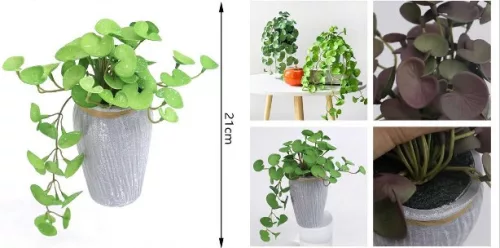 MŰNÖVÉNY CSEREPES 21CM