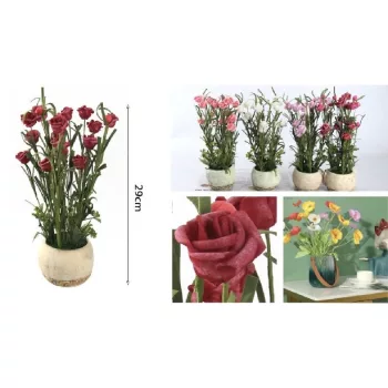 MŰVIRÁG CSEREPES 29CM