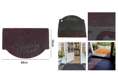 LÁBTÖRLŐ "WELCOME" FELIRATÚ TÖBB FÉLE SZÍN 88X58CM