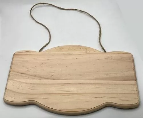 FA CÍMKE AKASZTÓVAL 25X15CM