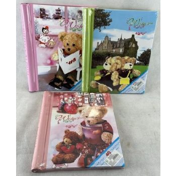 FOTÓALBUM 24X2,5X29CM 40 OLD. TÖBB FÉLE MACIS